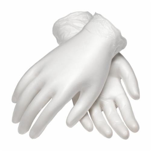 PIP® Ambi-dex® 64-V3000 Disposable Gloves, Vinyl, Translucent White, 9.4 in L, Powdered, 3 mil THK, Application Type: Industrial Grade, Ambidextrous Hand